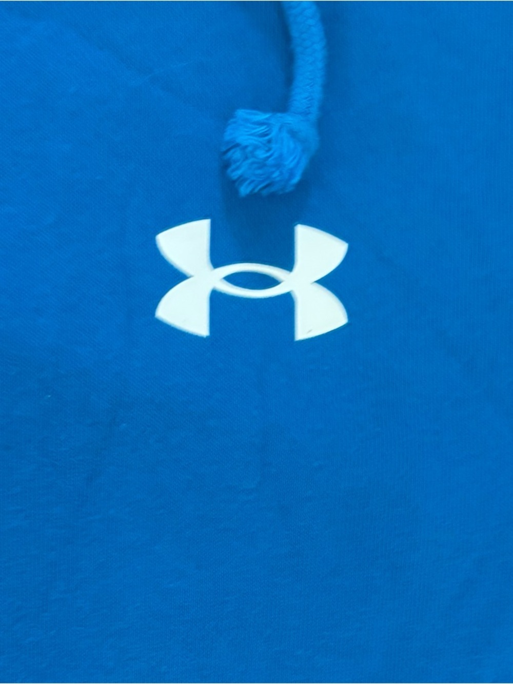 Under Armour Rival Terry SS short sleeve hooded sweatshirt for men Sz Medium - Picture 4 of 9